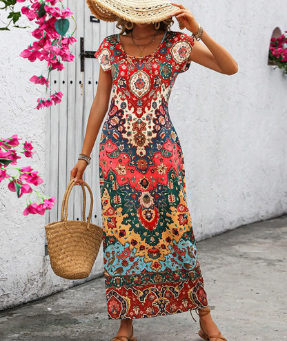 ZOE | Vibrant Colorful Dress