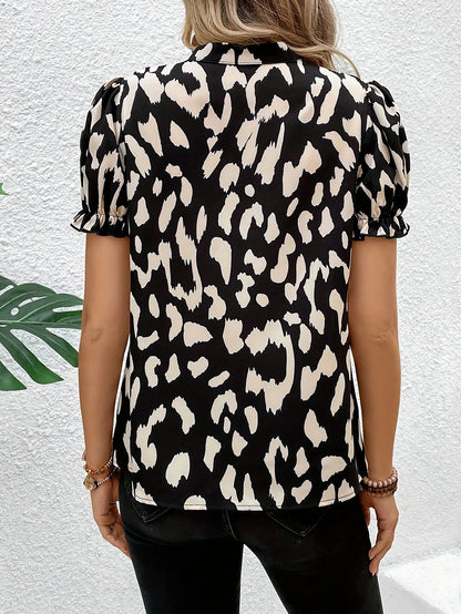 JOYCE | Panter Print Top