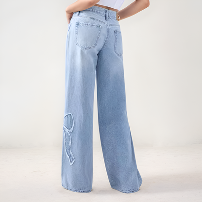 ZARA'S | Jeans met Strik